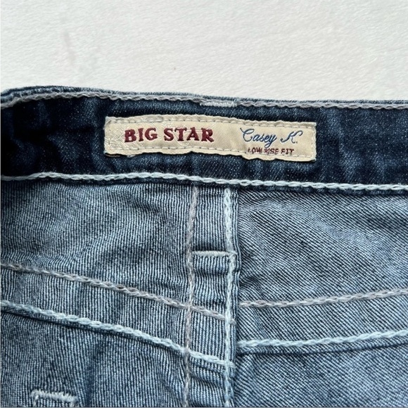 Big Star Casey K Low Rise Crop Jeans - Picture 5 of 8